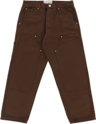 Tactics Double Knee Jeans - washed brown