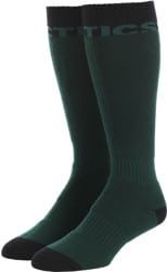 Tactics Merino Blend Snowboard Socks - black/ponderosa