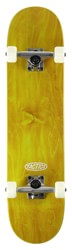 Tactics Oval Logo 7.75 Complete Skateboard - yellow