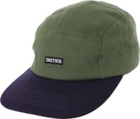 Tactics Trademark 5-Panel Hat - olive/plum