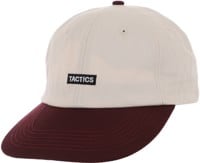 Tactics Trademark Snapback Hat - natural/wine