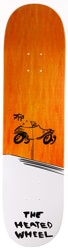 The Heated Wheel Buggy 8.0 Skateboard Deck - orange