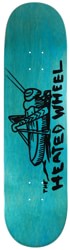 The Heated Wheel Grasshopper 8.0 Skateboard Deck - teal