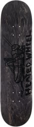 The Heated Wheel Grasshopper 8.25 Skateboard Deck - black