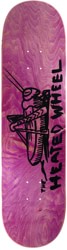 The Heated Wheel Grasshopper 8.38 Skateboard Deck - purple