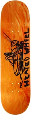 The Heated Wheel Grasshopper 8.5 Skateboard Deck - orange - view large