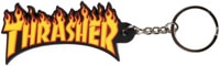 Thrasher Flame Keychain