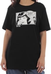 Thrasher Women's Boyfriend T-Shirt - black