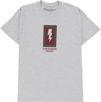 Thunder Boxed Bolt T-Shirt - sport grey/maroon-green