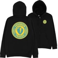 Thunder Charged Grenade Zip Hoodie - black/teal-gold