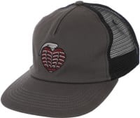 Thunder OG Grenade Trucker Hat - grey/maroon