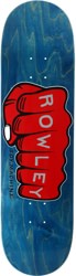 Toy Machine Geoff Rowley Fist 8.5 Skateboard Deck - red fist/blue