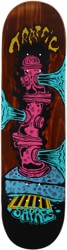 Traffic Sayres Fire Hazard 8.5 Skateboard Deck - brown