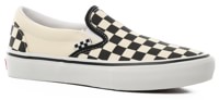 Vans Skate Slip-On Shoes - (checkerboard) black/off white