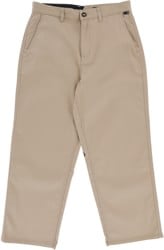 Volcom Billow Twill Pants - dark khaki