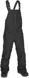 Volcom Kids Barkley Insulated Bib Overall Pants - black