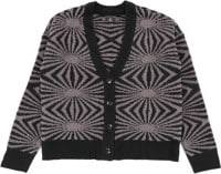 Volcom Women's El Soltaria Cardi Sweater - dark grey