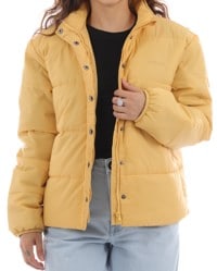 Volcom Women's Not Enuff Puff Jacket - dust gold