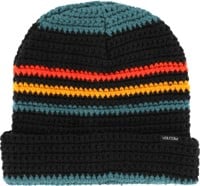 Volcom Women's Yay Crochet Beanie - black