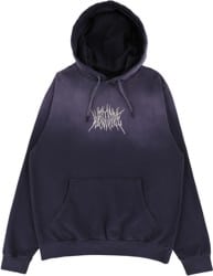 Welcome Chasm Embroidered Hoodie - dark sapphire