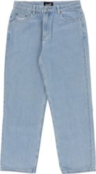 Welcome Immortal Loose Straight Denim Jeans - washed blue