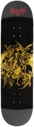 Welcome Saint 8.5 Skateboard Deck - black/gold foil