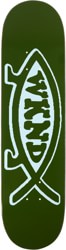 WKND Evo Fish 8.25 Skateboard Deck - green