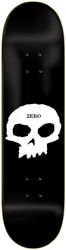 Zero Single Skull 8.25 Skateboard Deck - black/white